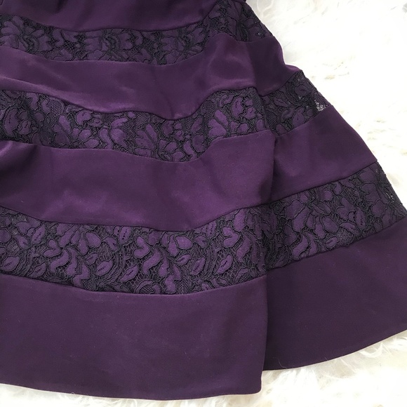 Lauren Ralph Lauren Purple Lace Gown - Picture 8 of 9